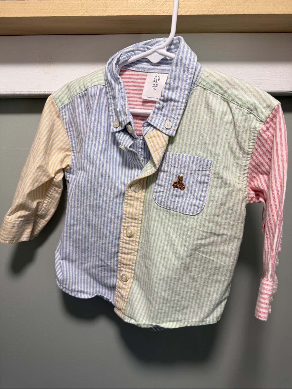 GAP Pastel Button-Down Shirt